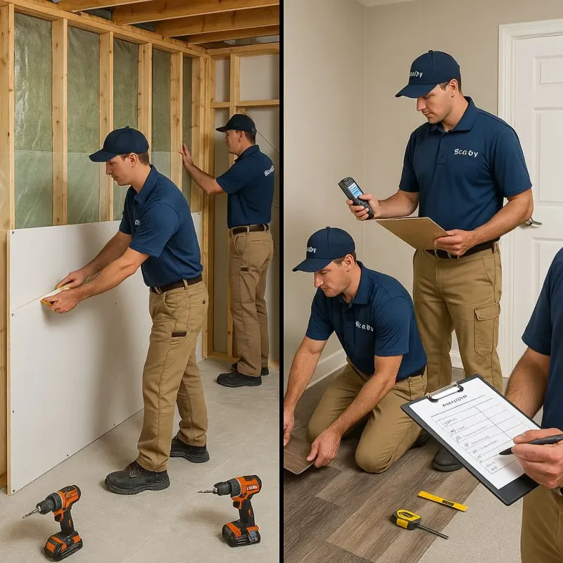 Repairs and Reconstruction process in Texas County, OK